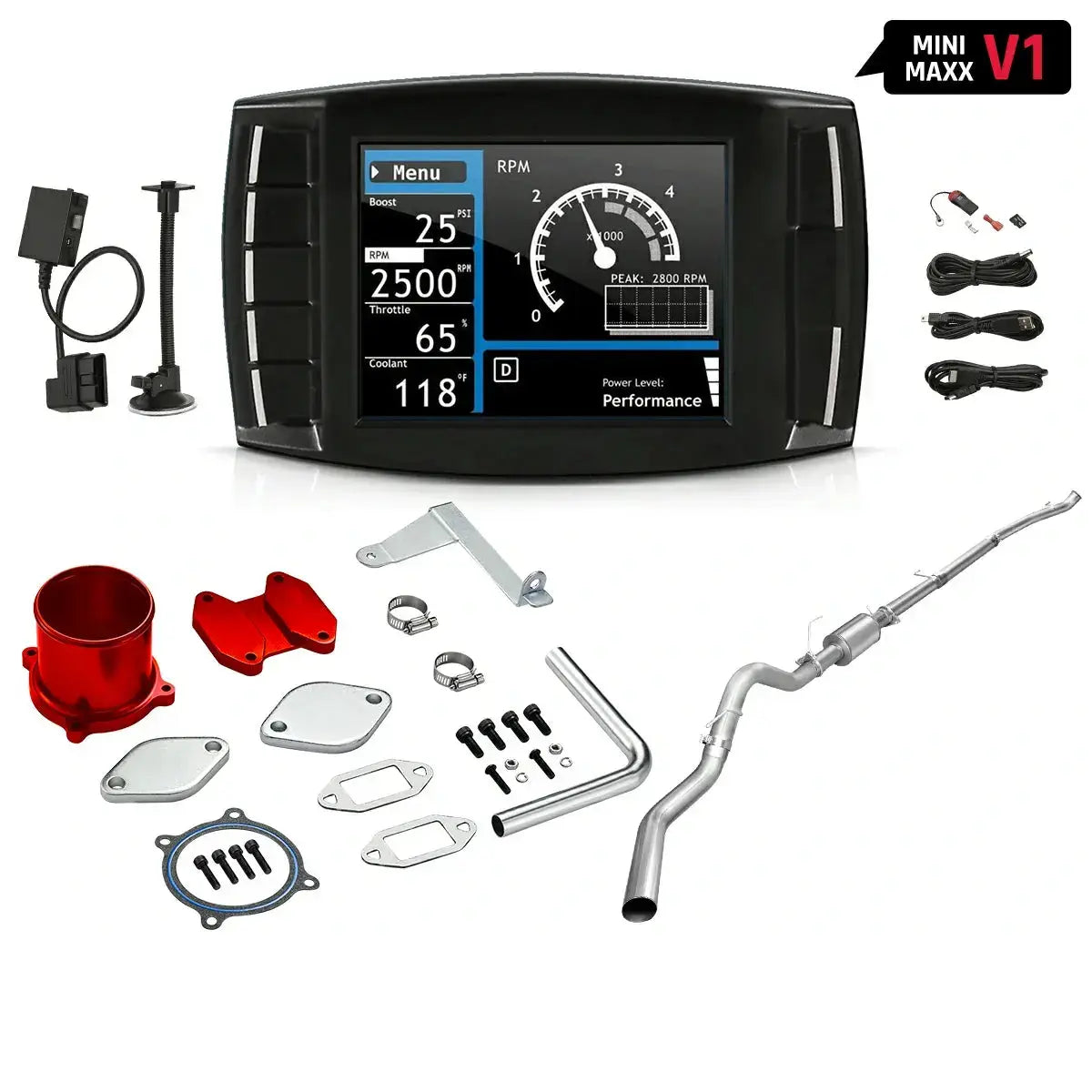 DPF/DEF/EGR Delete 2007-2009 6.7 Cummins Dodge Ram 2500 3500 All-in-One Kit、mySite、nflplayoffbracketp