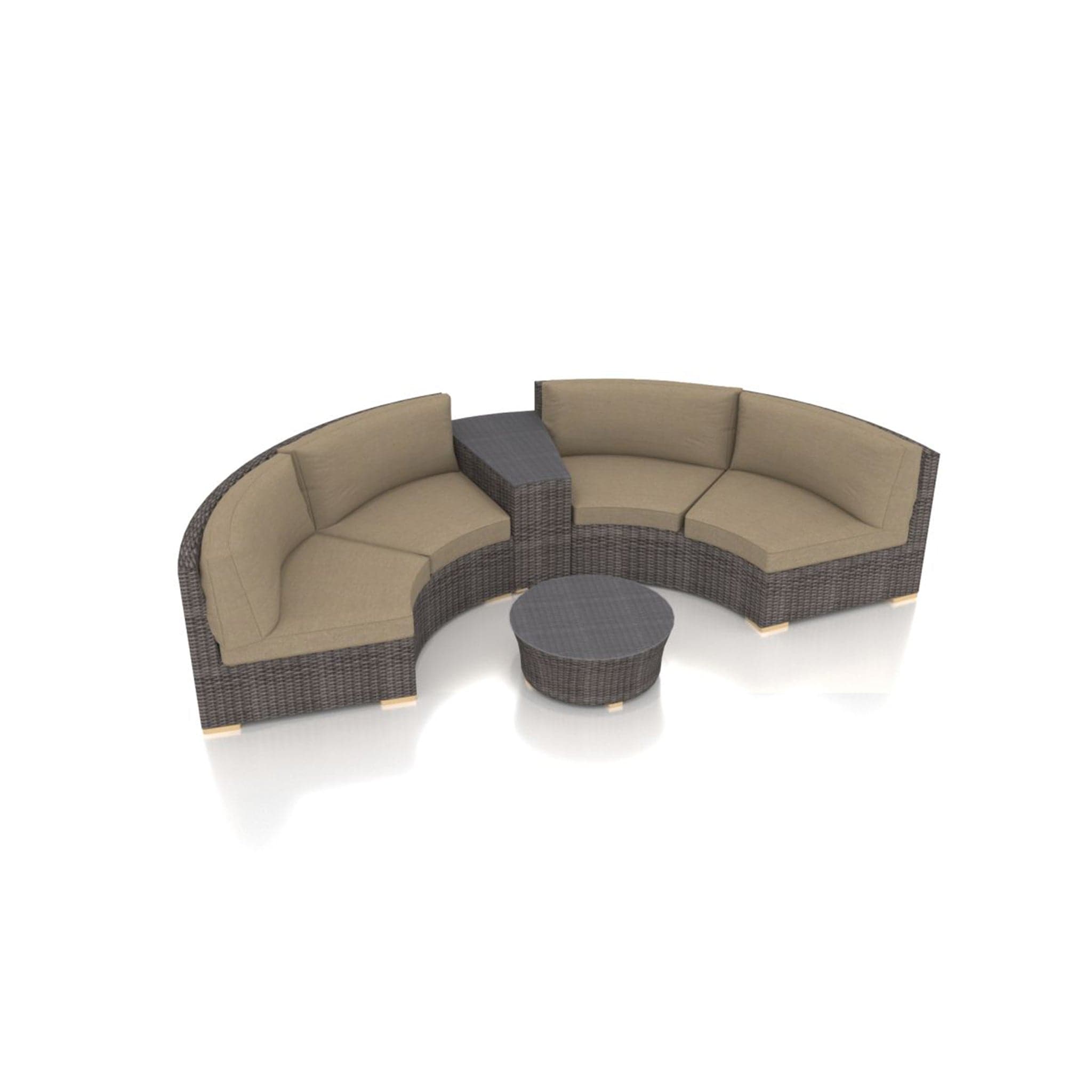 Dune 4 Piece Curve Sectional Set、mySite、neckold