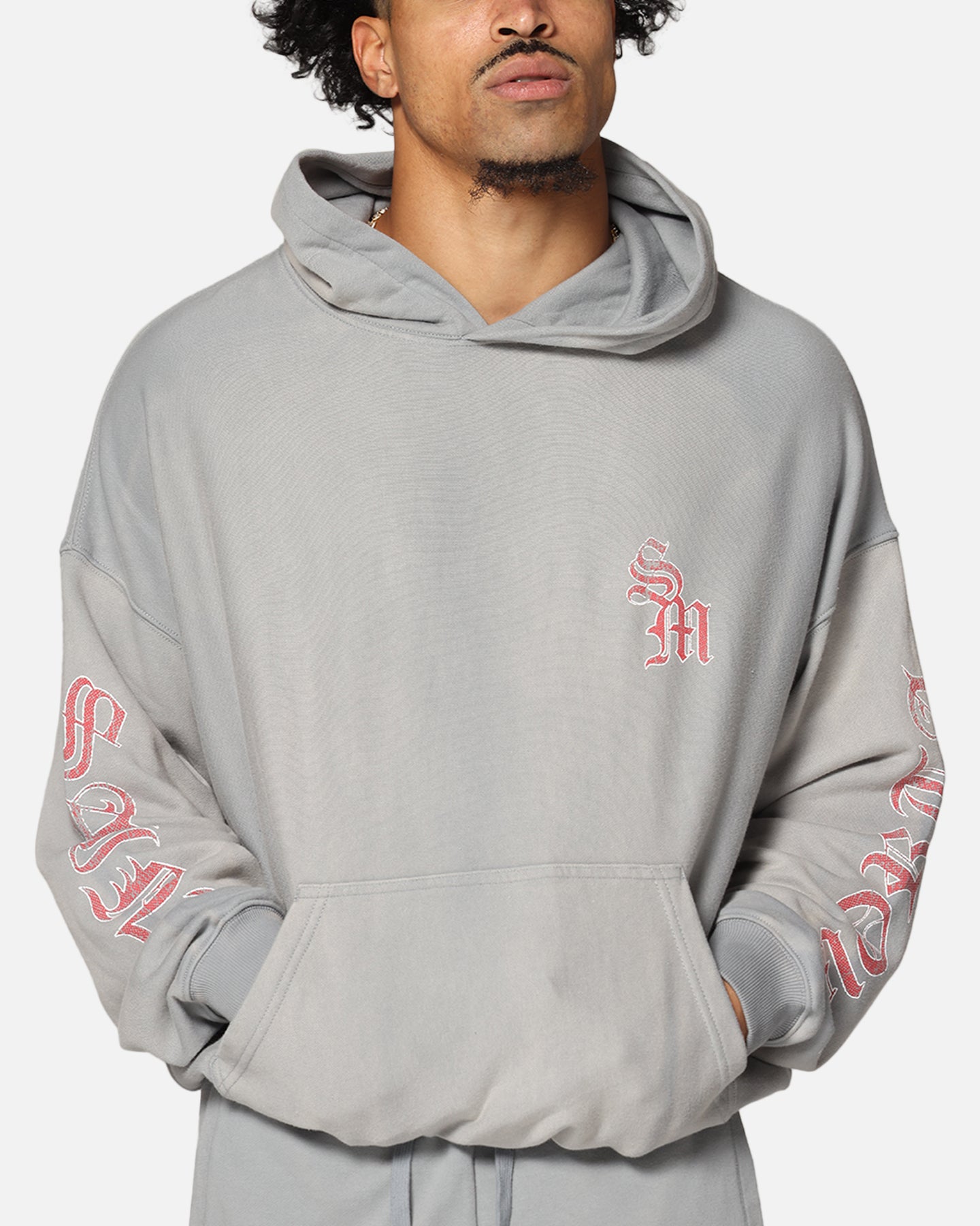 Saint Morta Hardcore Boxy Hoodie Sunfade Grey、mySite、zt4zffjzw