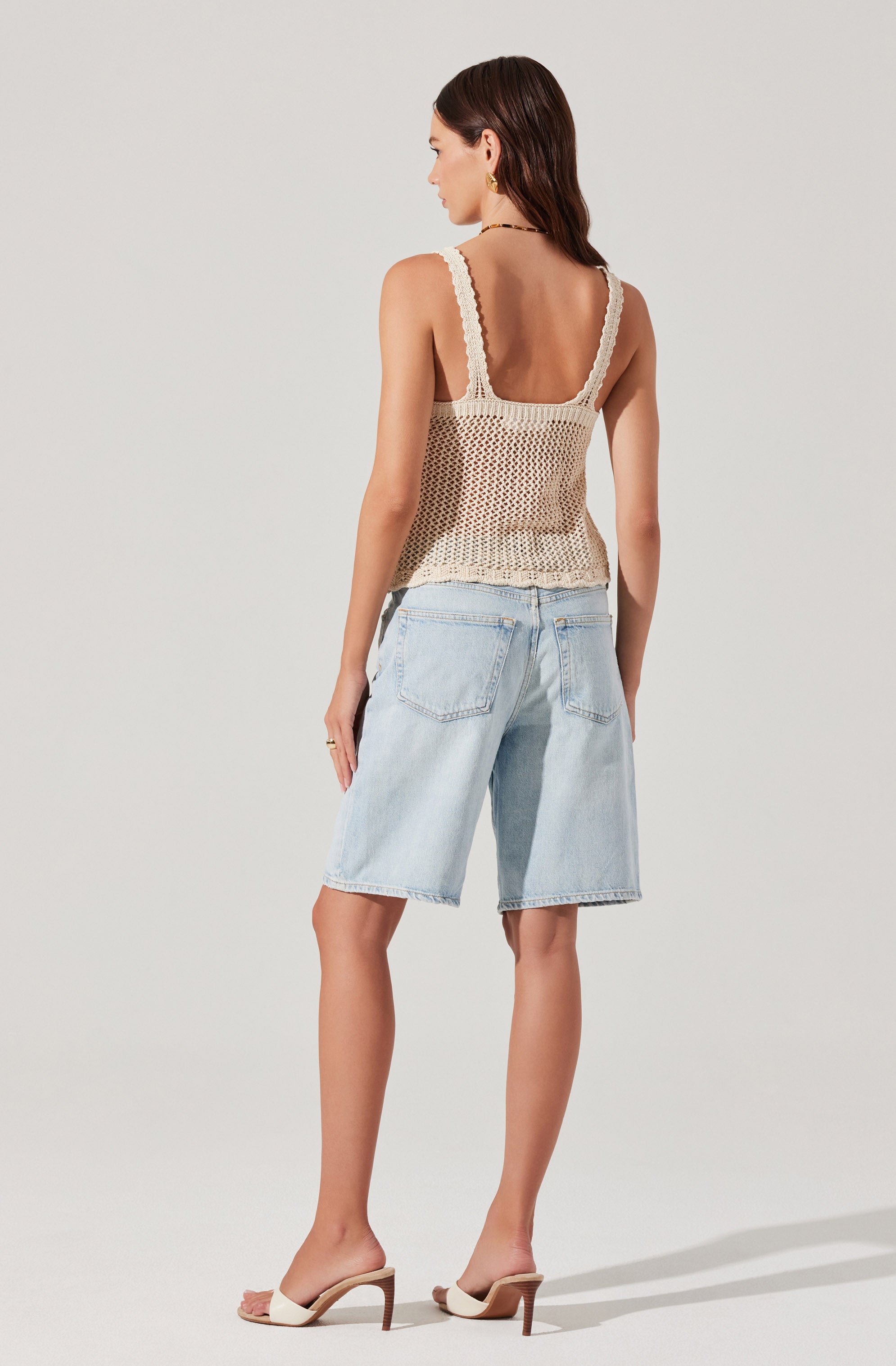 Kalaya Crochet Knit Top、mySite、solidvoid