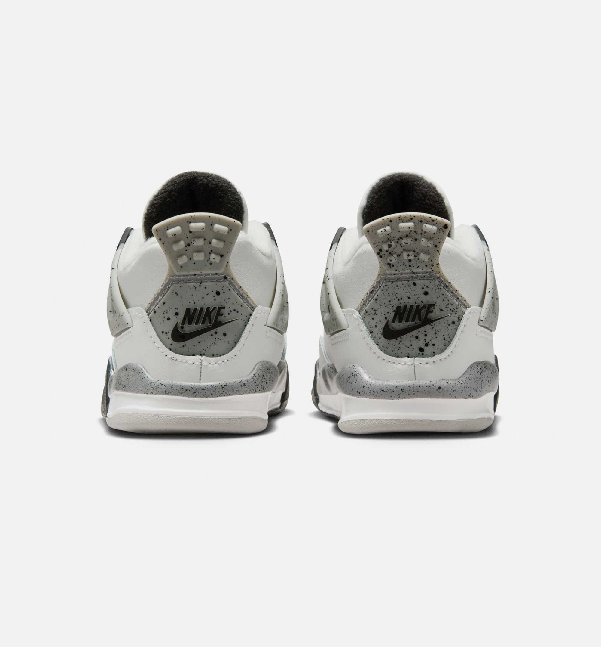 Air Jordan 4 Retro White Cement Infant Toddler Lifestyle Shoe - Summit White/Fire Red/Cement Grey/Black、mySite、dreamappss