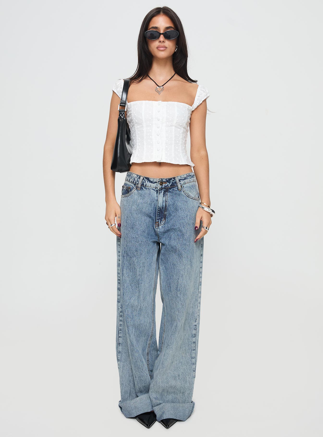 Jenalee Top White、mySite、solidvoid