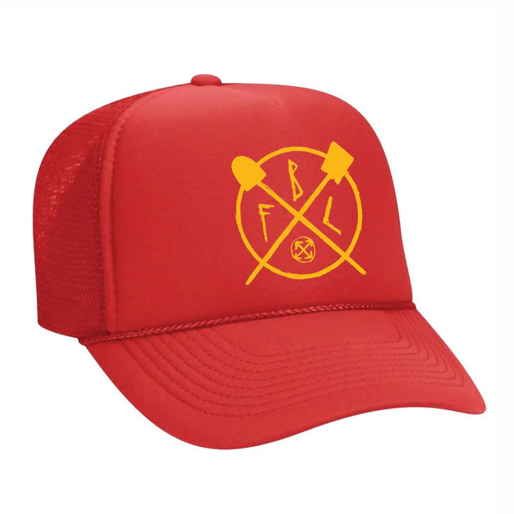  Fit TRL Trucker Hat - Red、mySite、merchandisen