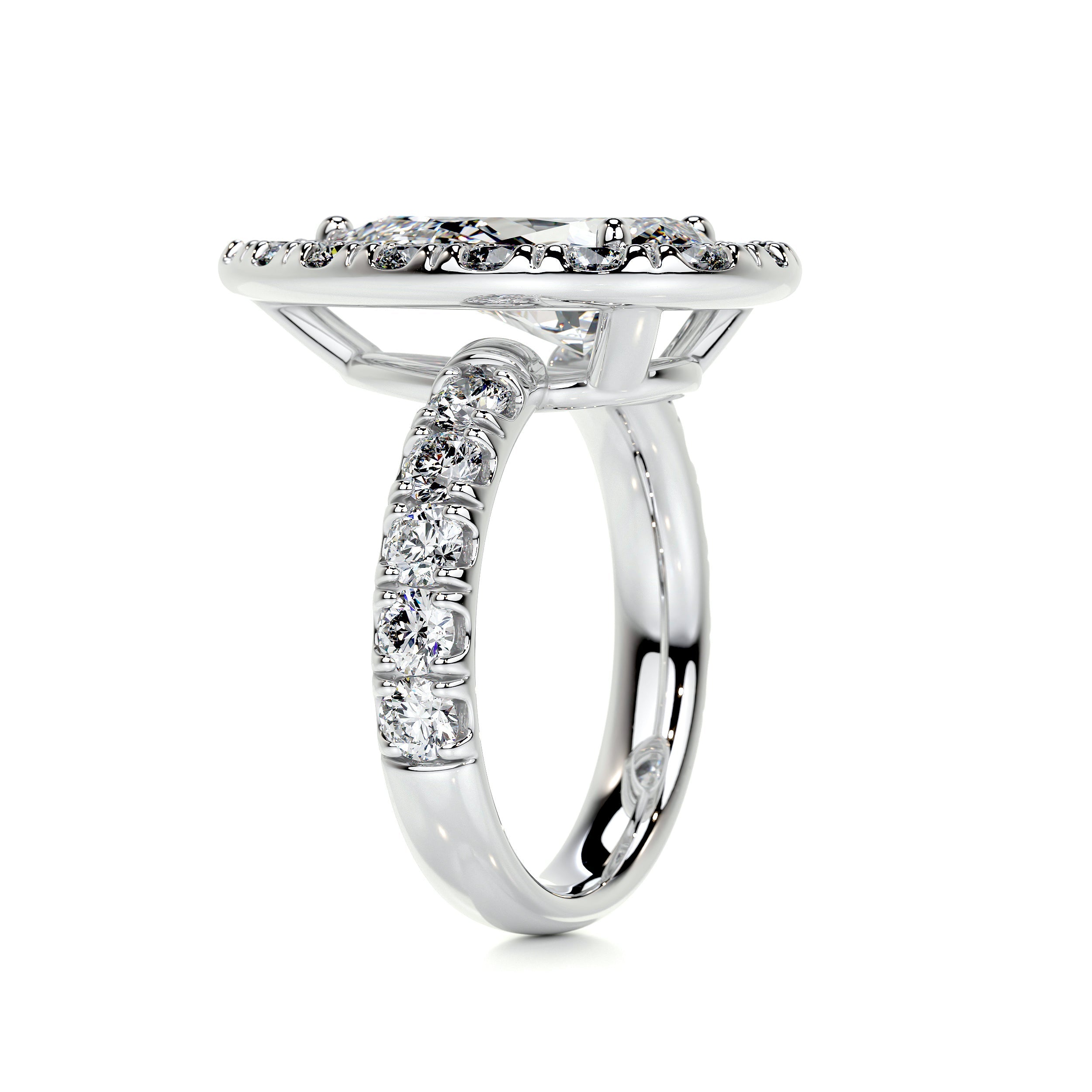 Maya Diamond Engagement Ring -14K White Gold (RTS)、mySite、hinf8tx79