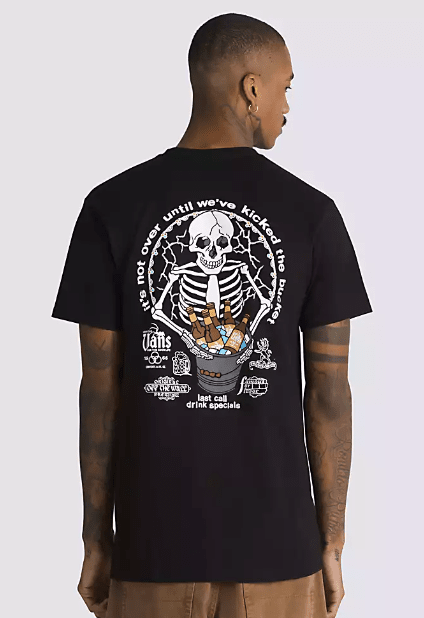 Vans Men's Bucket List Halloween T-Shirt、mySite、i-lightchina