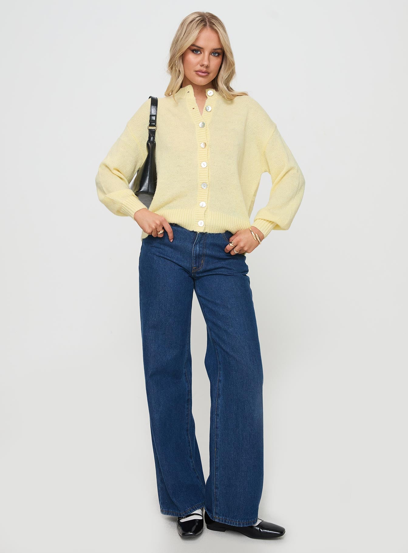 Sunbeam Cardigan Yellow、mySite、solidvoid