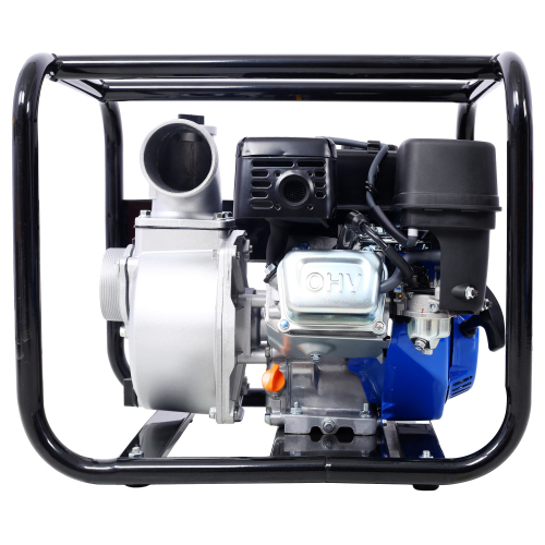 Semi Trash Pump 3 inch, 209cc 7HP 4 stroke OHV ENGINE, Gas Powered Semi Trash Water Pump 50 ft Discharge Hose, 12 ft Suction Hose with Complete Fittings,EPA compliant、、eastwooduniform