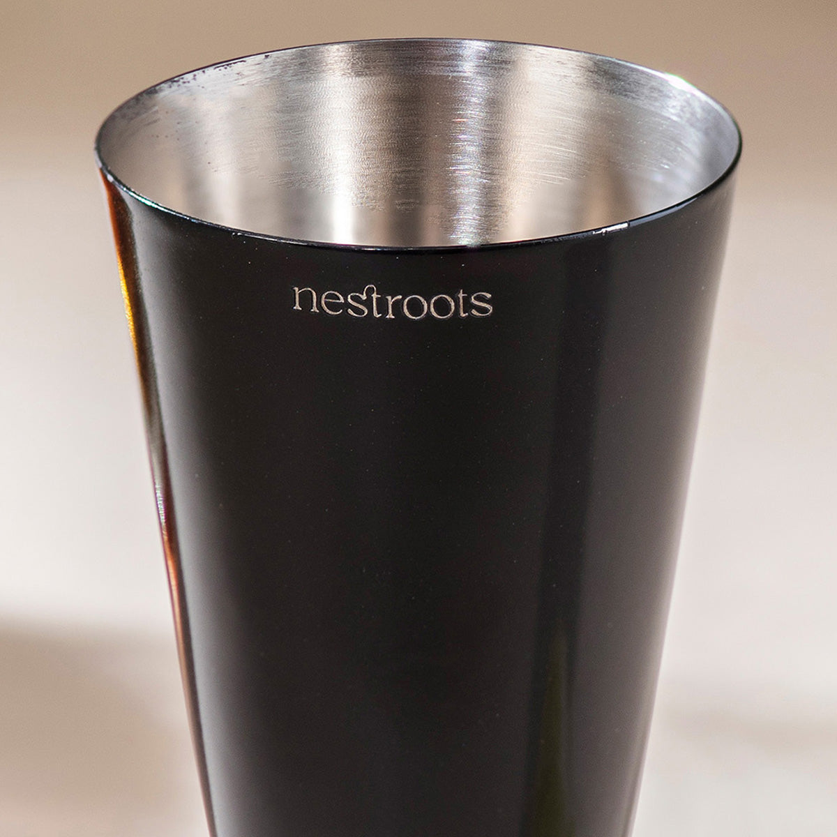 Stainless Steel Peg Measurer | Dual Side | Black | 30 & 60 ml、mySite、camillekostekn