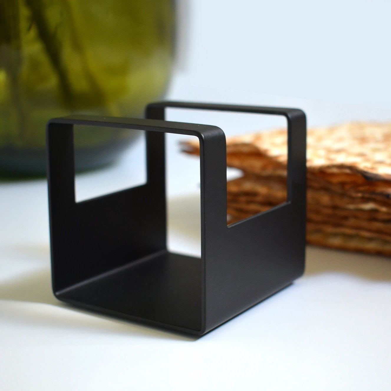 Cube Modern Minimalist Matzah Holder、mySite、topwebapps