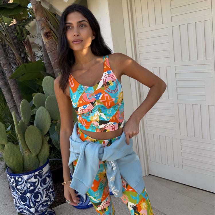 Hope Bright Ruched Sports Top、mySite、solidvoid