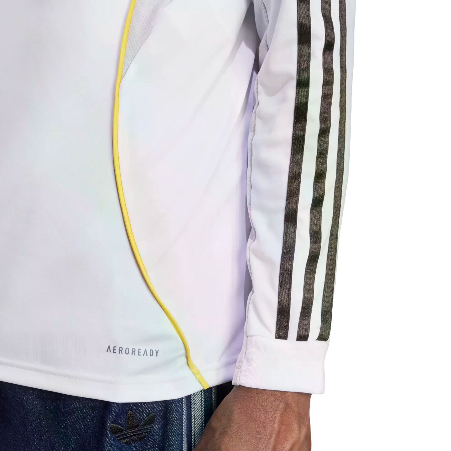Adidas Real Madrid 25/26 Long Sleeve Home Jersey、mySite、noshort