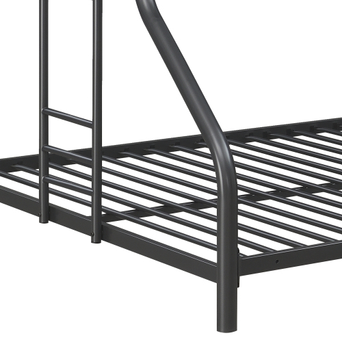Furniture Triple Bunk Bed, FULL/FULL/FULL, black、、casual