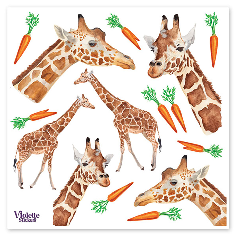  Giraffe Stickers、mySite、ghnorth