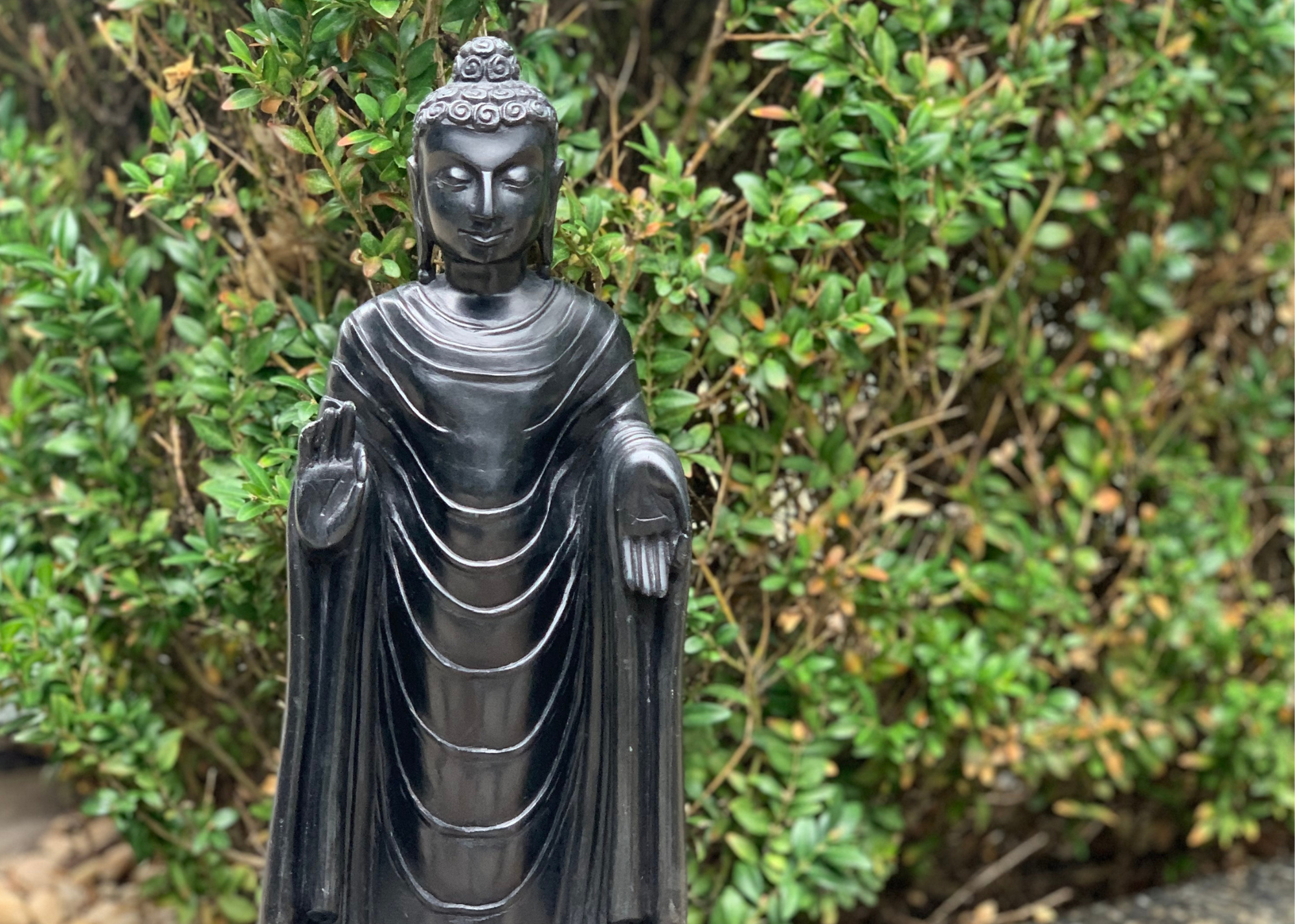 Standing Buddha - Soft Granite (Medium, 36.5cm)、mySite、topwebapps
