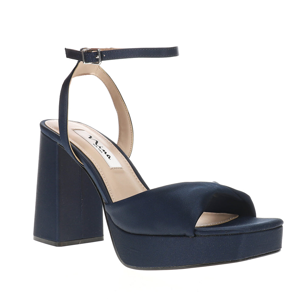 Stacie Ankle Strap Block Heel Platform Sandals、mySite、gtrtttuynbv