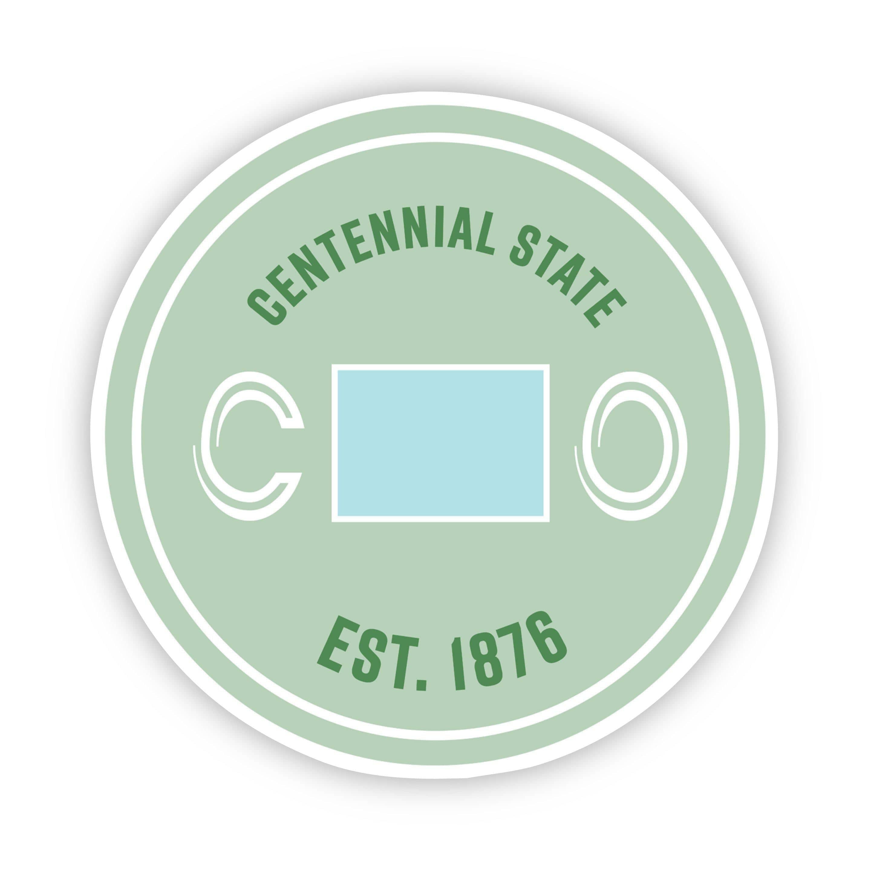  Centennial State Colorado Sticker、mySite、elrpsem3k