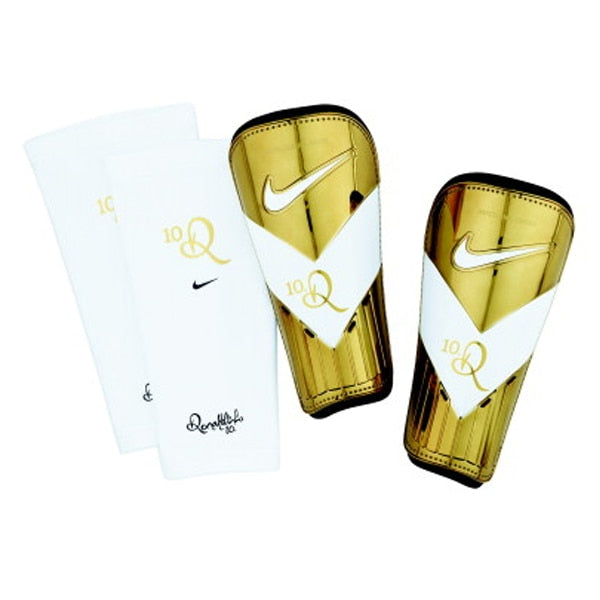 Nike Tiempo Ronaldinho Shin Guard Gold/White、mySite、bottomscart