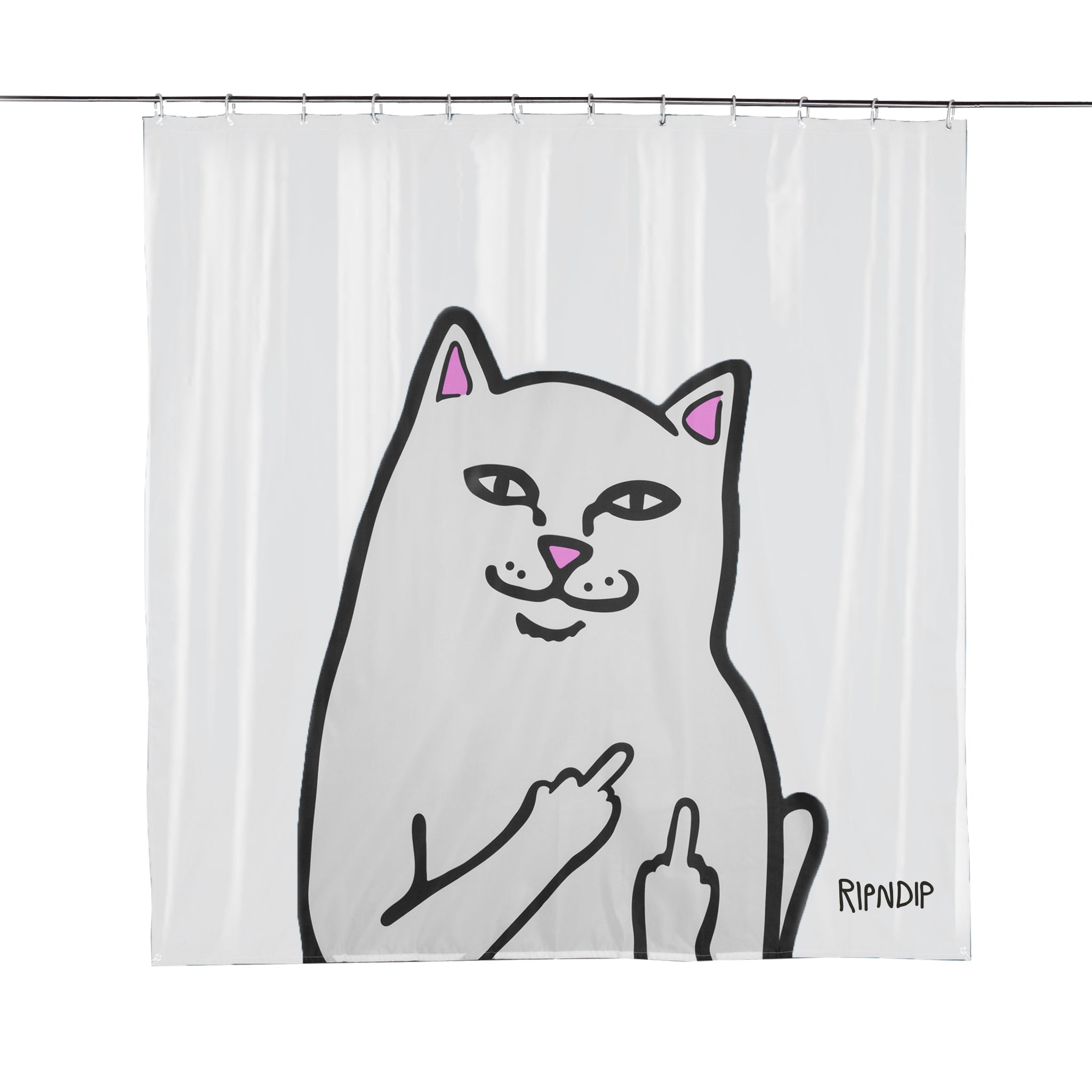  Lord Nermal Shower Curtain (Clear)、mySite、merchandisen
