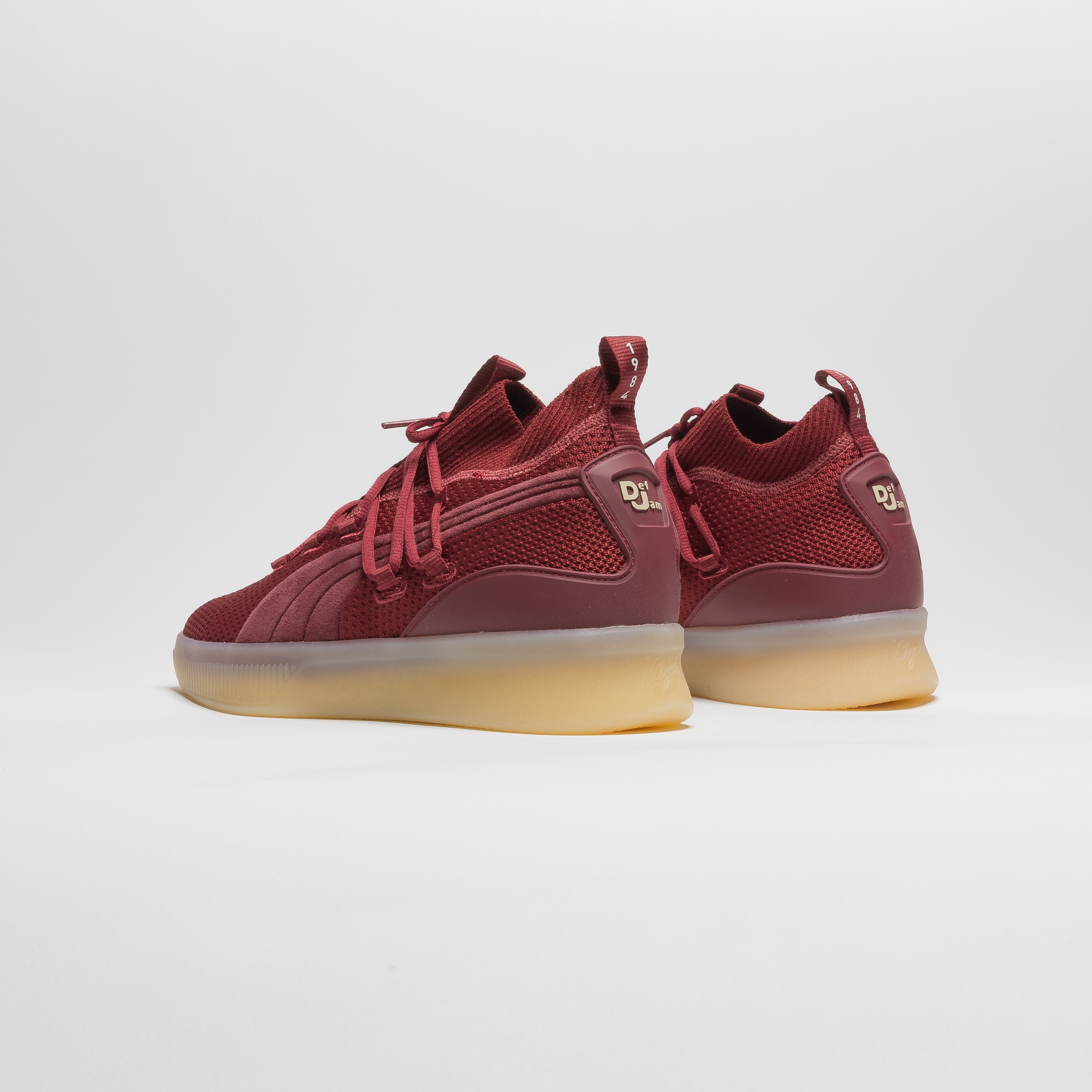 Def Jam X Clyde Court 35Th Anniversary Mens Basketball Shoe - Burgundy/Gum、mySite、dreamappss
