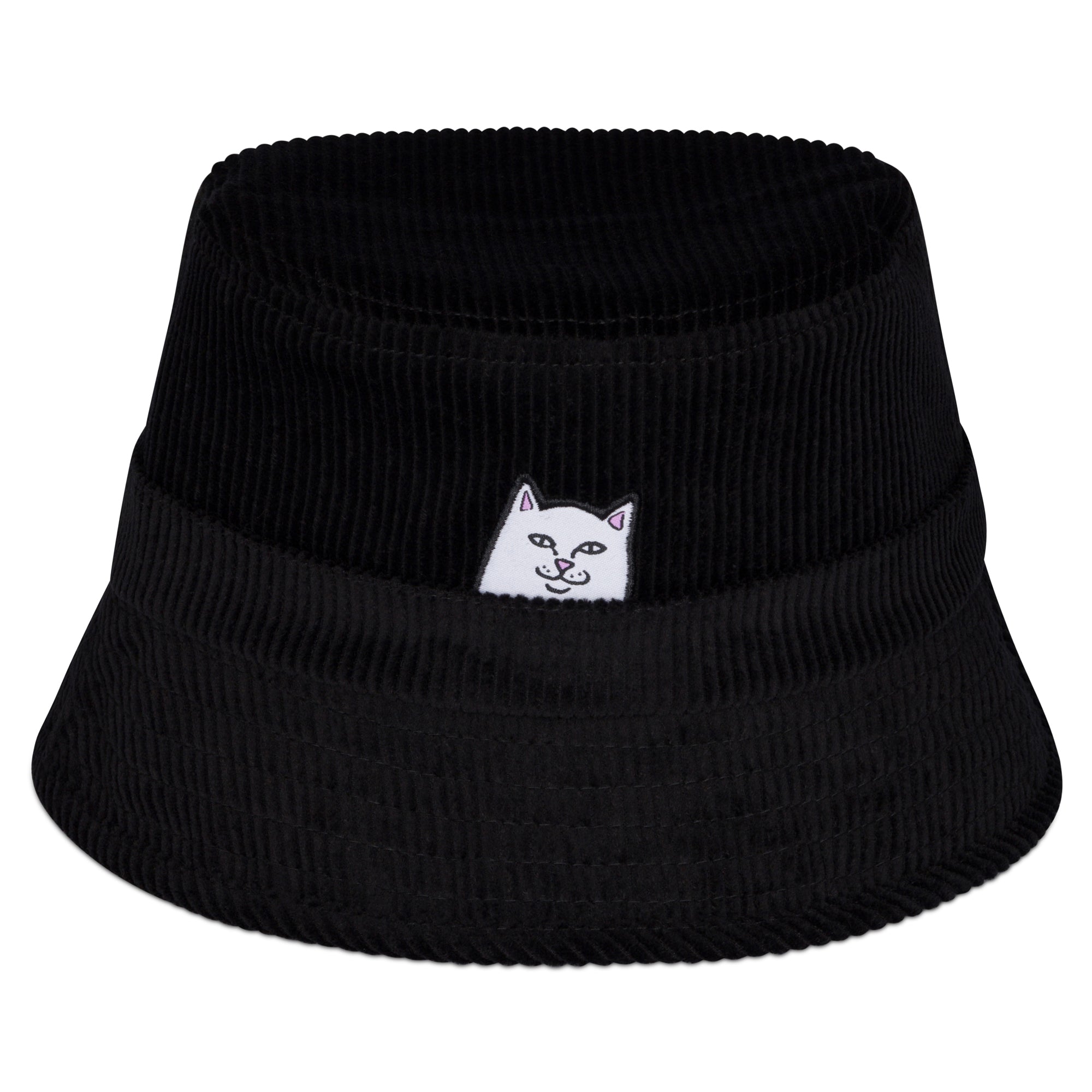  Lord Nermal Corduroy Bucket Hat (Black)、mySite、merchandisen