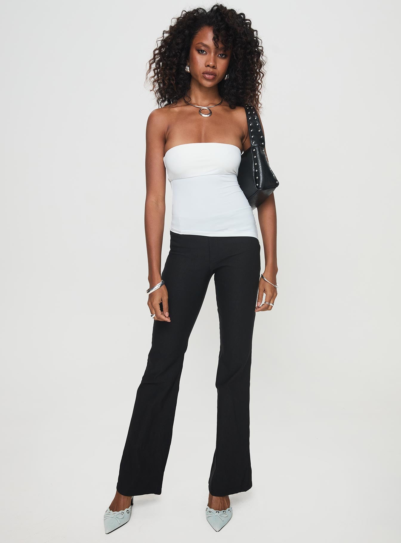 Isolindra Strapless Top White、mySite、solidvoid