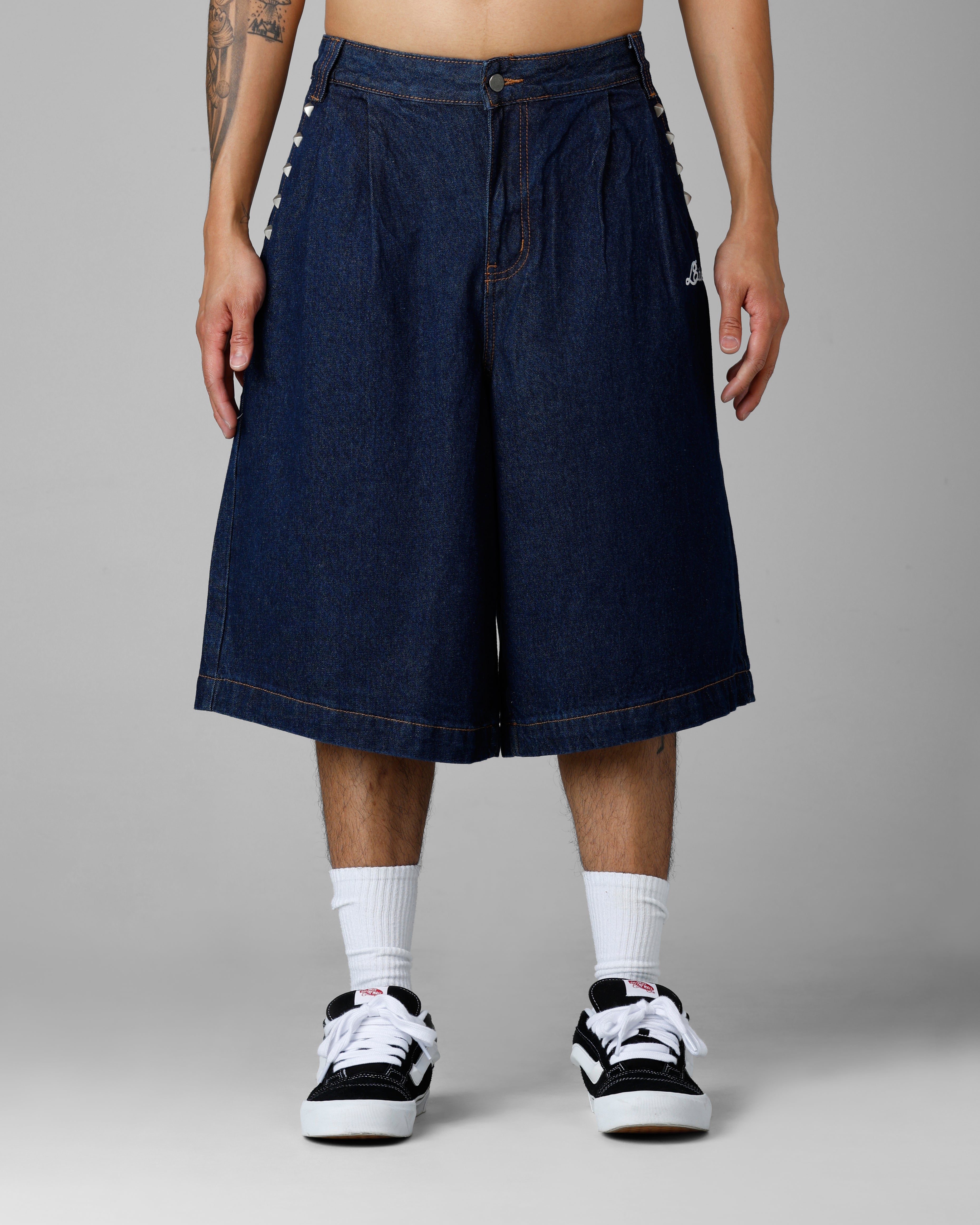 Loiter 3 Quarter Shorts Dark Indigo、mySite、zt4zffjzw