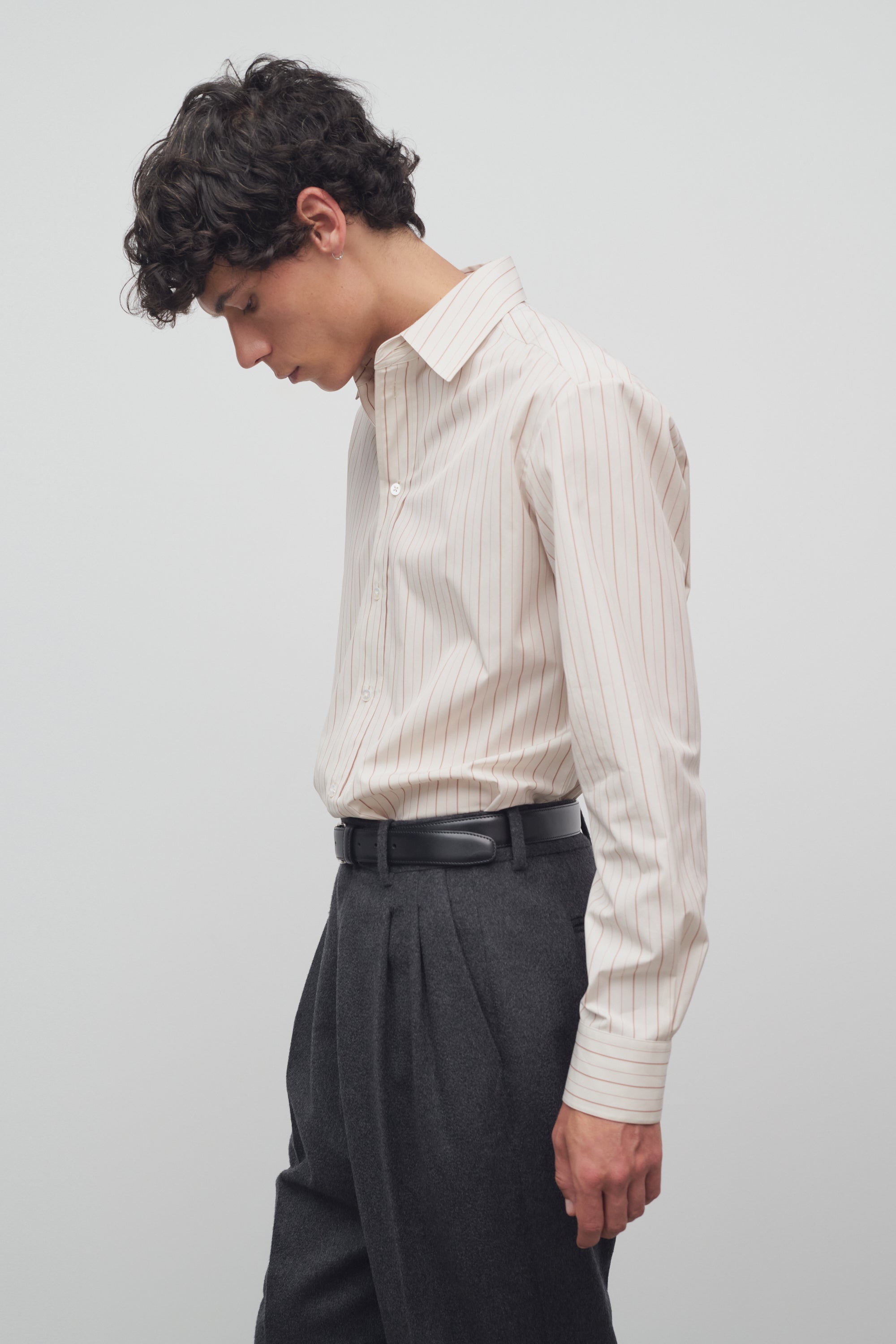 Luigi Shirt in Silk、mySite、aoinhome