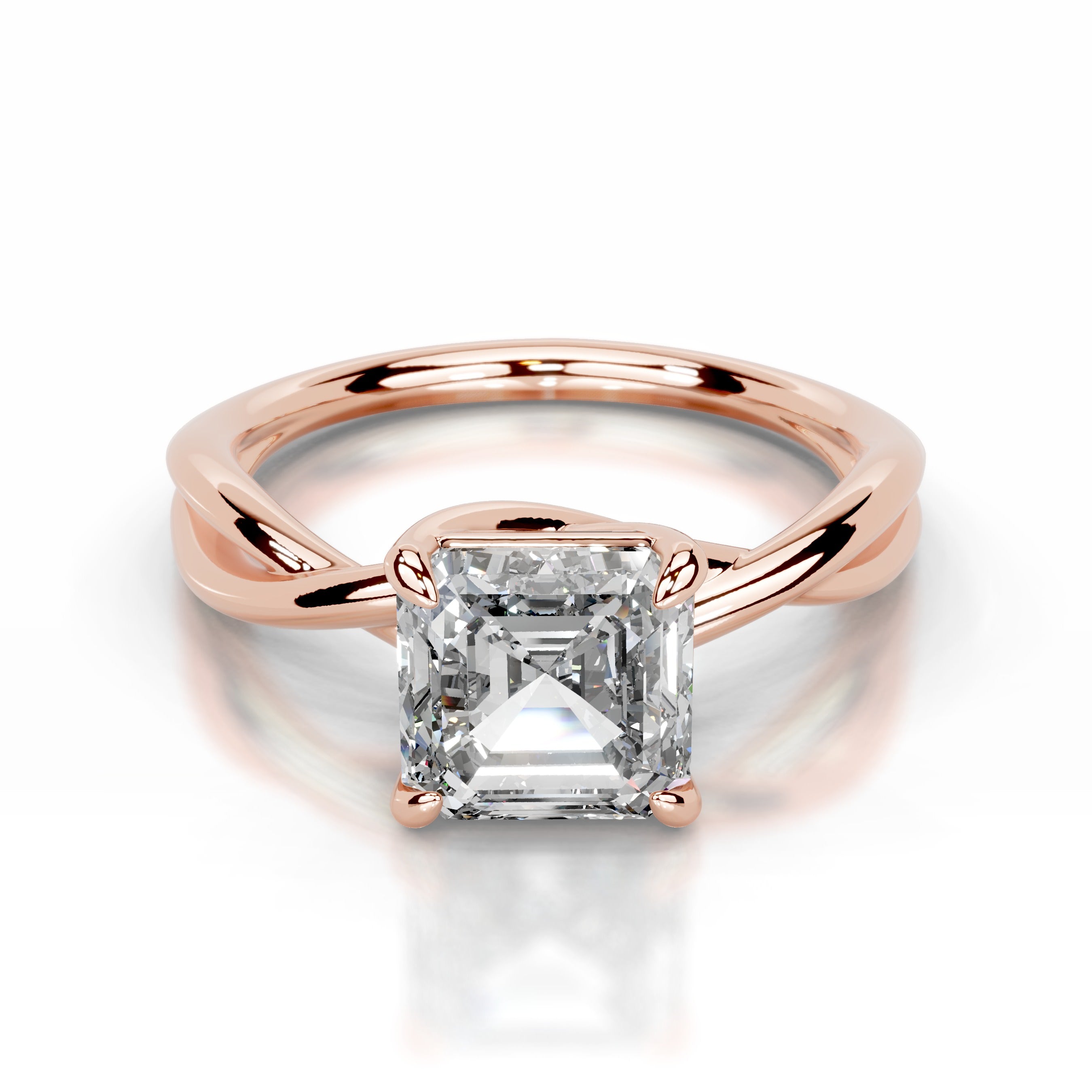 Billie Lab Grown Diamond Ring - 14K Rose Gold、mySite、hinf8tx79