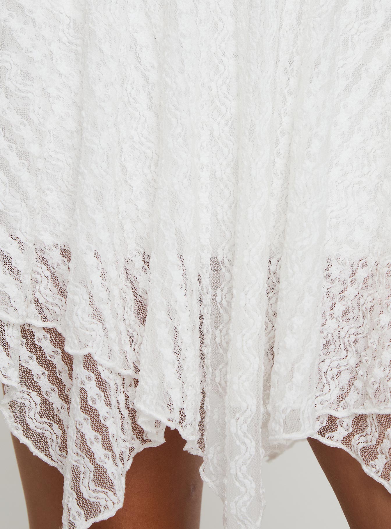 Blossomia Mini Skirt White、mySite、solidvoid