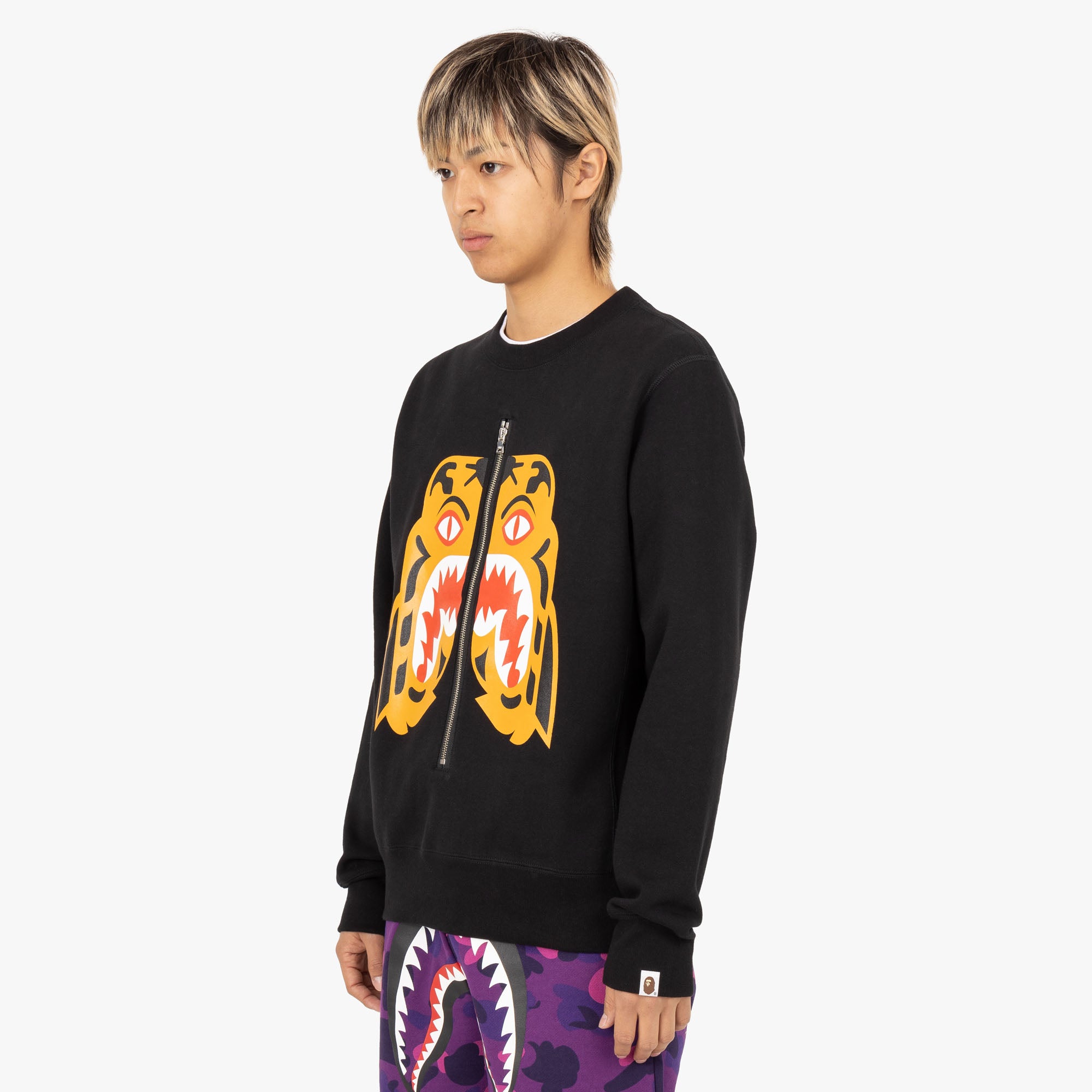  BAPE Tiger Crewneck / Black、mySite、merchandisen