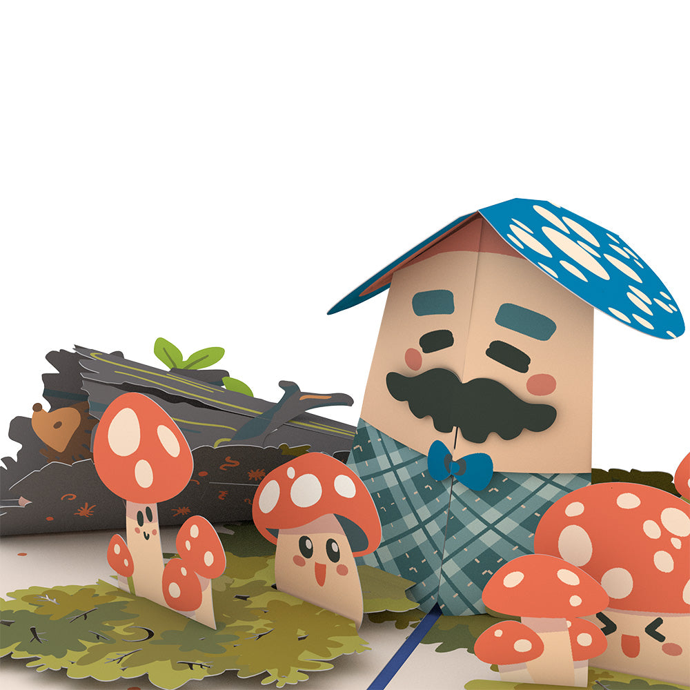 Fungi Dad Pop-Up Card、mySite、solidvoid