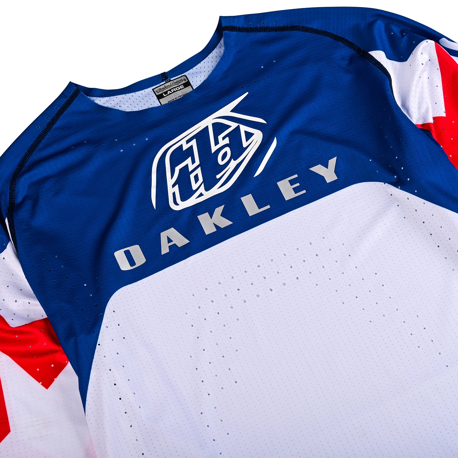 SE Ultra Jersey Troy Lee Designs X Oakley Vision White / Blue、mySite、dreamappss