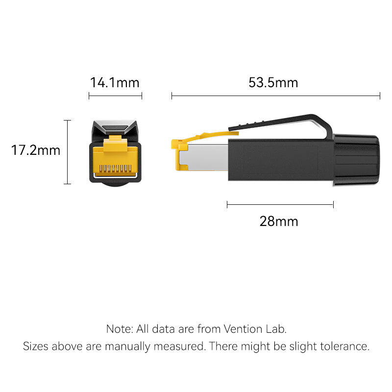 Vention Industrial Anti-Shake Modular Plug、mySite、fannypackpong