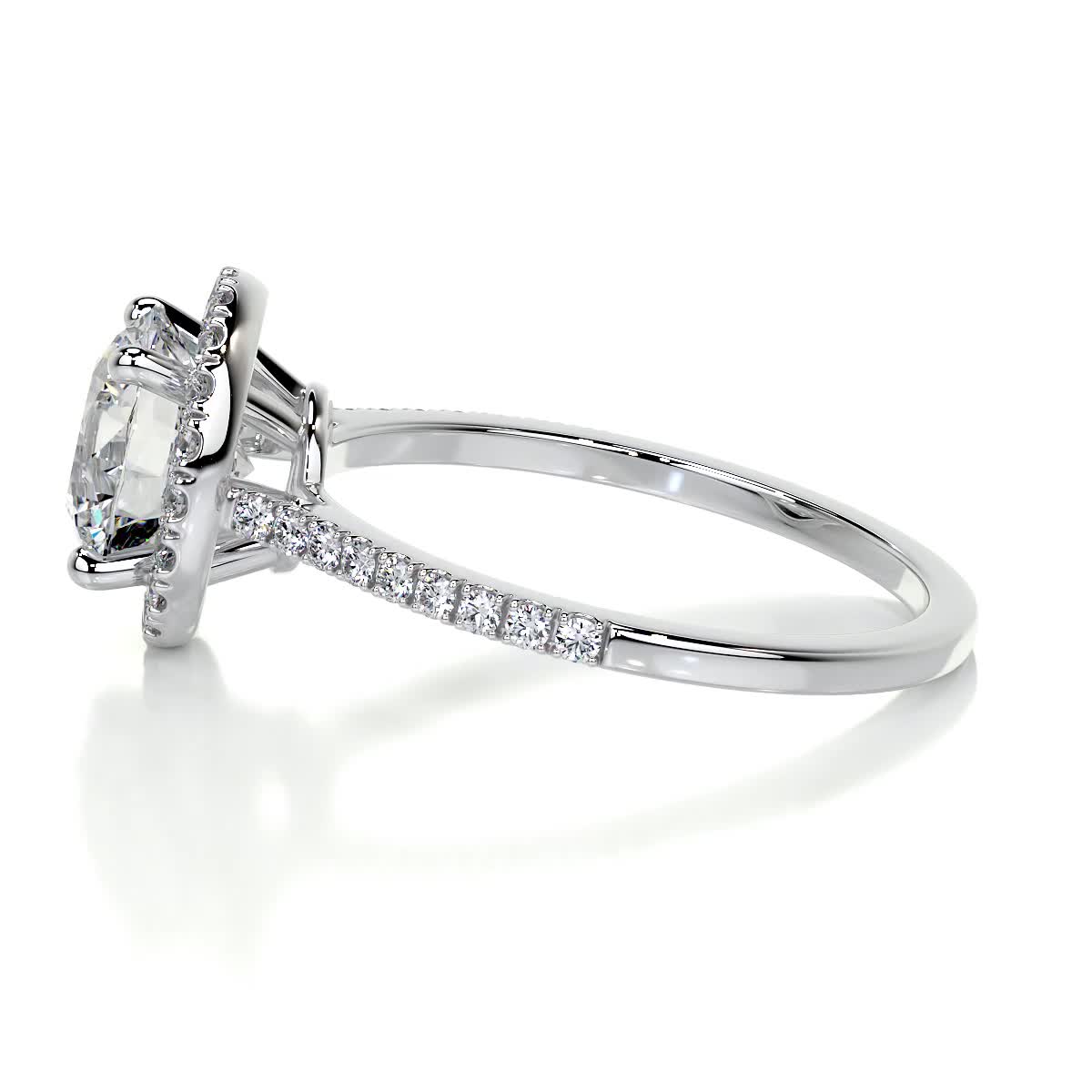Layla Diamond Engagement Ring -Platinum、mySite、hinf8tx79