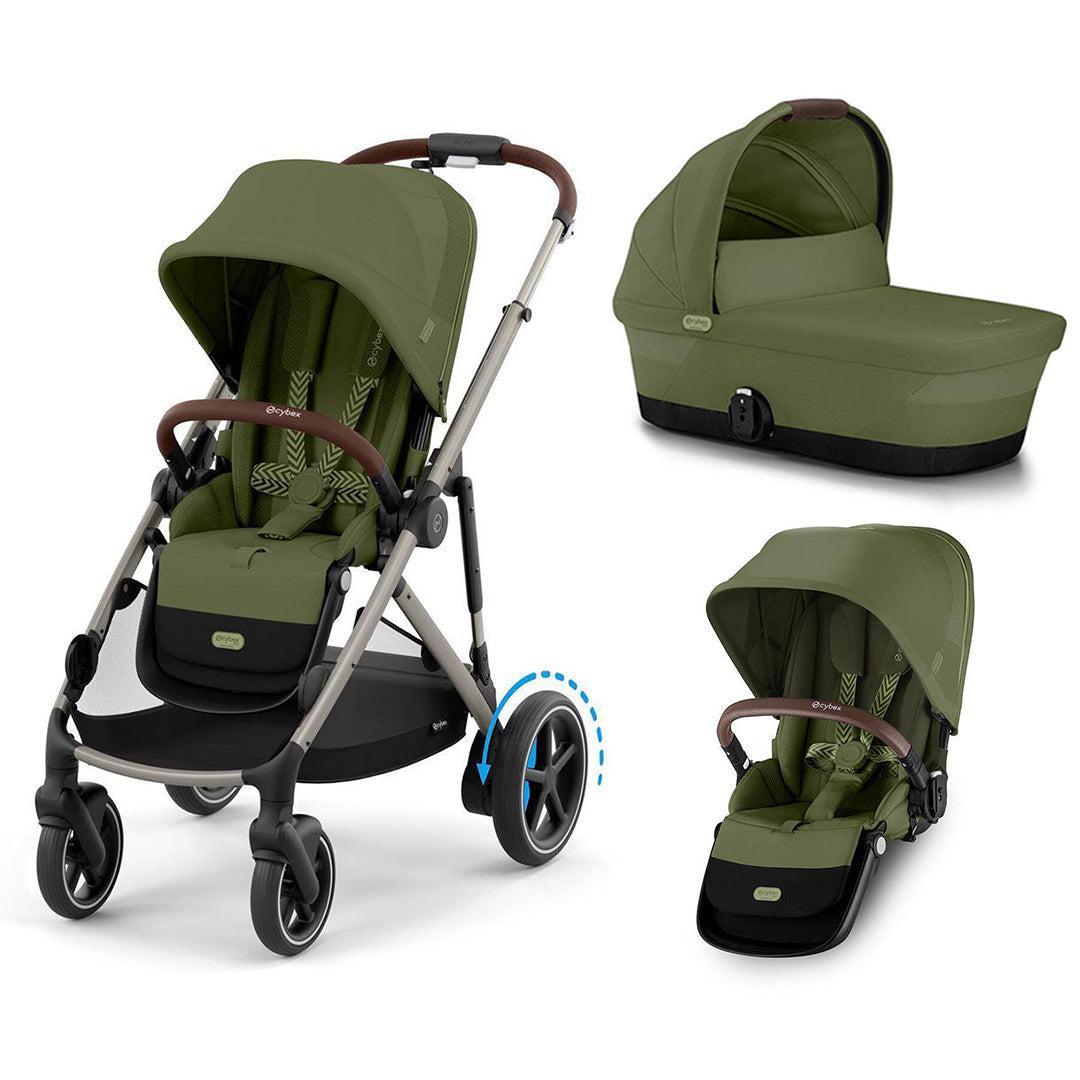  CYBEX e-Gazelle Double Pushchair、mySite、merchandisen