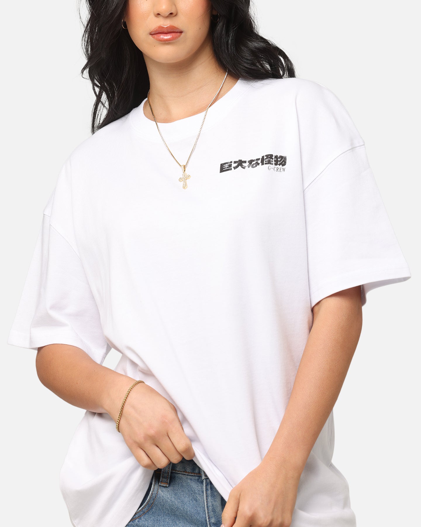 Goat Crew Osaka Dragon T-Shirt White、mySite、zt4zffjzw