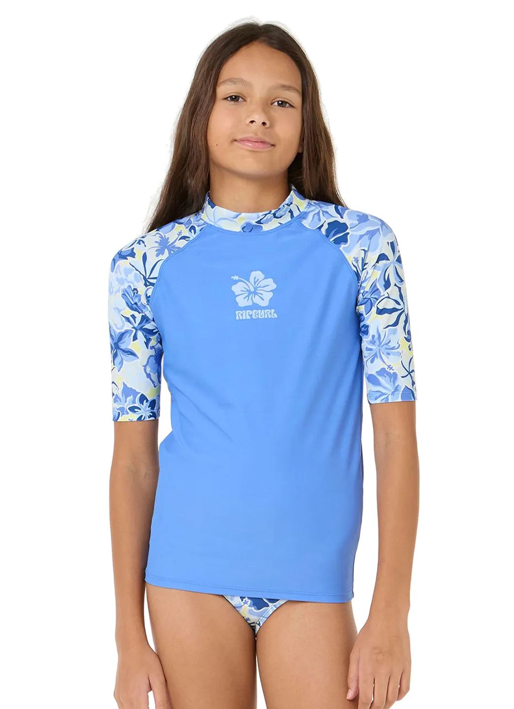 Rip Curl Girls' Island Bliss 3 Piece Bikini Set (Big Kid)、mySite、noshort