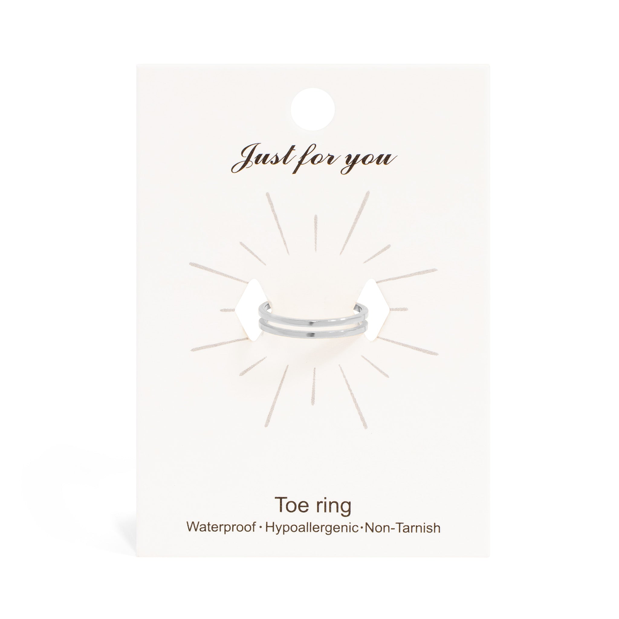 18K Gold PVD Stainless Steel Double Toe Ring / KSS0016、mySite、dreamappss