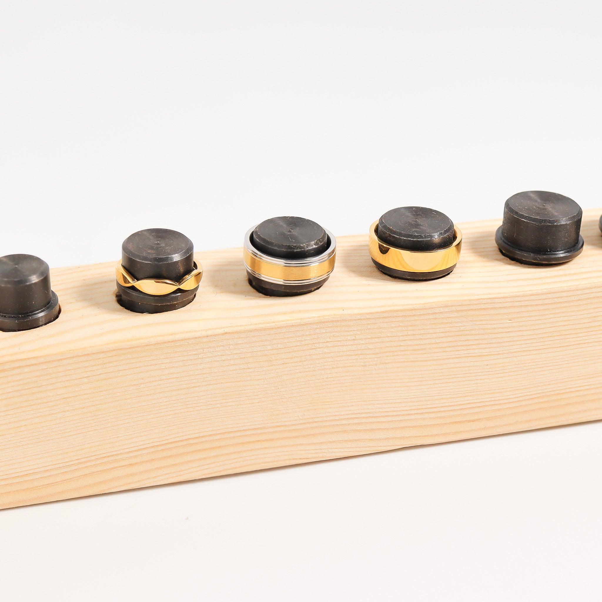 Ring mandrels sizes 3-16 in wooden holder / DIY0019、mySite、dreamappss