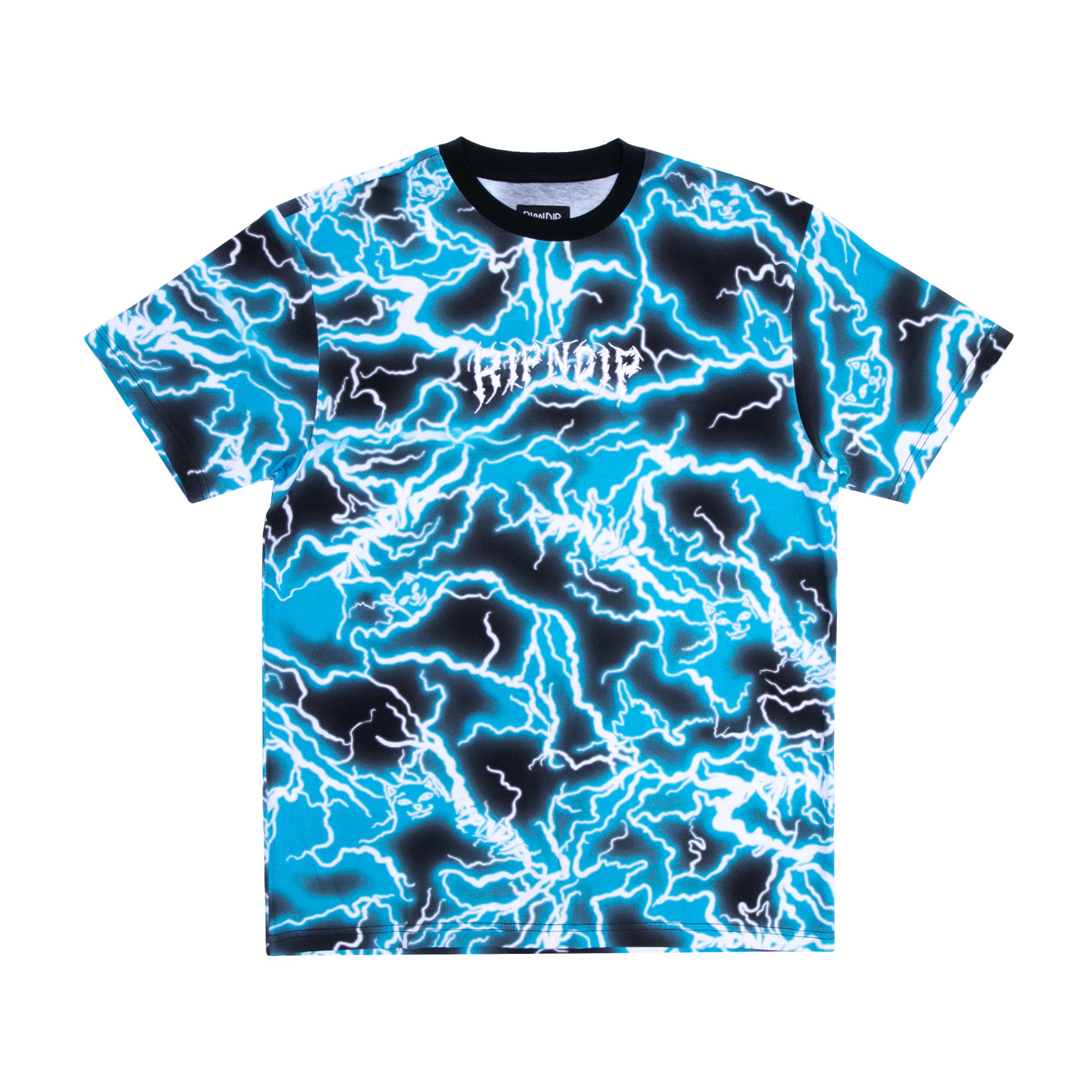  Nikola Embroidered Tee (Black/Blue)、mySite、merchandisen