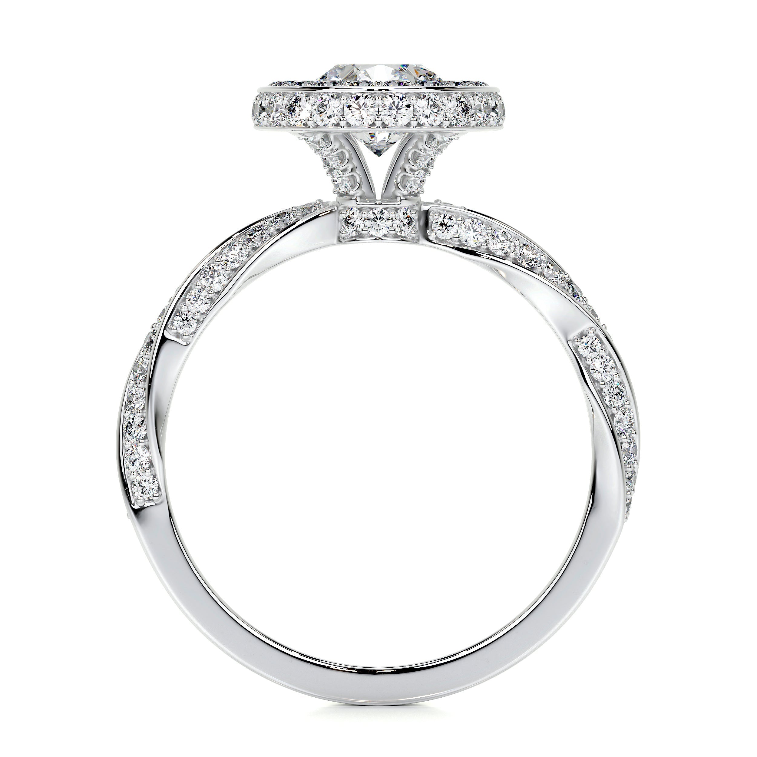 Sarina Lab Grown Diamond Ring -Platinum、mySite、hinf8tx79