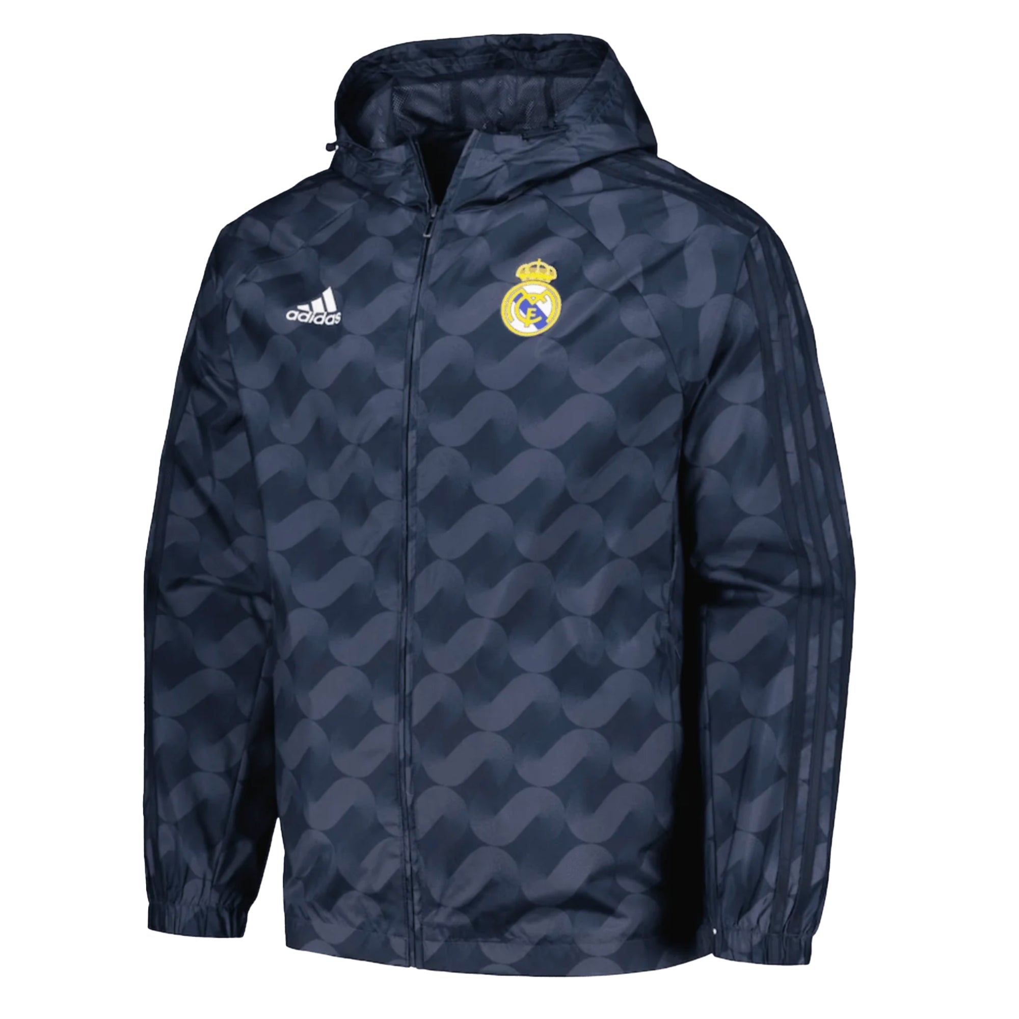 adidas Men's Real Madrid 2023/24 DNA Windbreaker Navy、mySite、bottomscart
