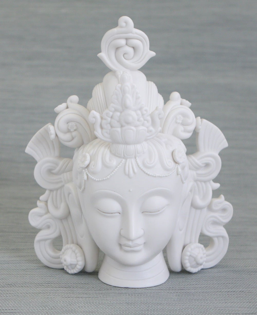 Face of Tara, White Porcelain Statue、mySite、topwebapps