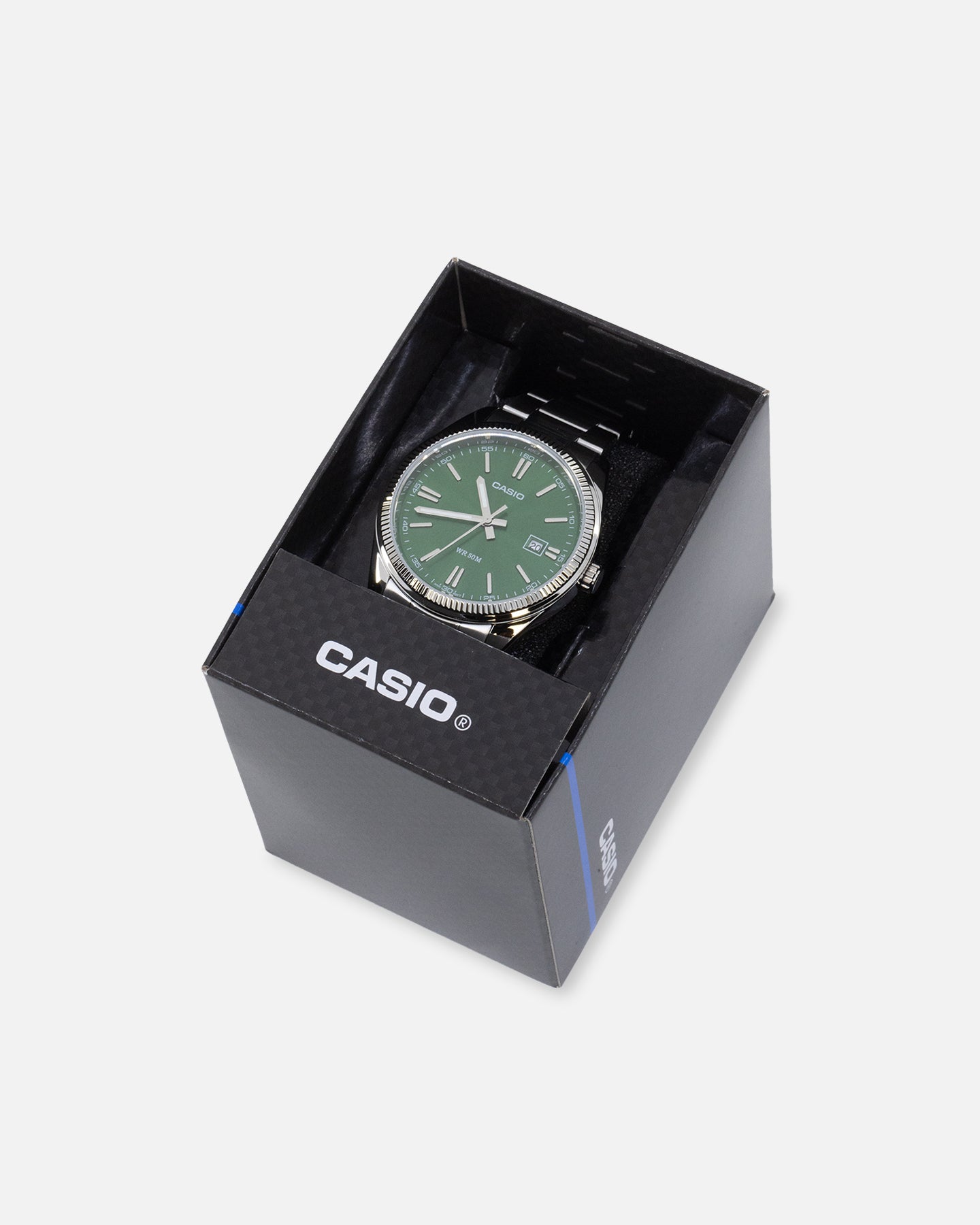 Casio MTP302PD-3A Watch Green/Silver、mySite、zt4zffjzw