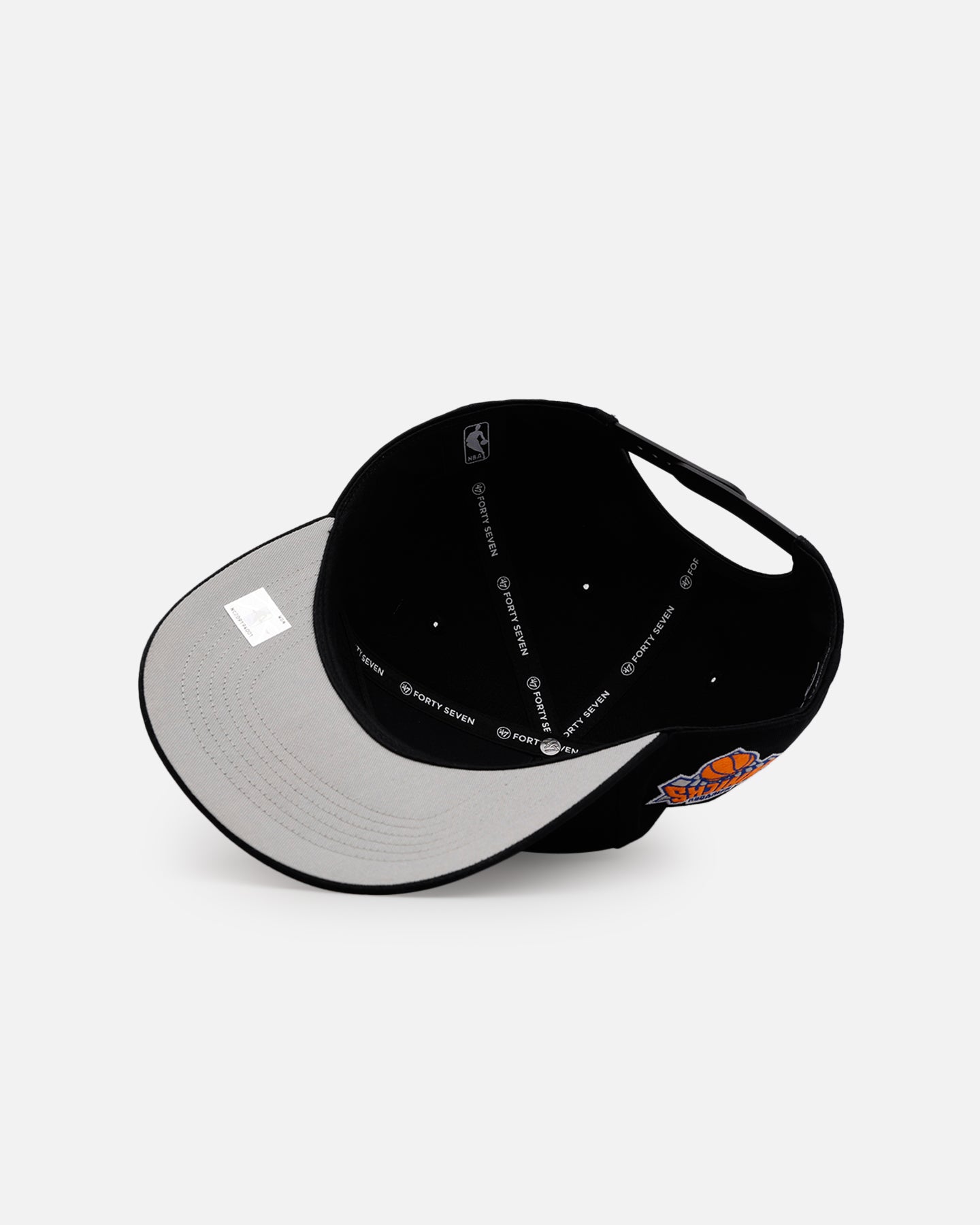 47 Brand New York Knicks 'Black Dome Script' 47 Hitch Snapback Black、mySite、zt4zffjzw