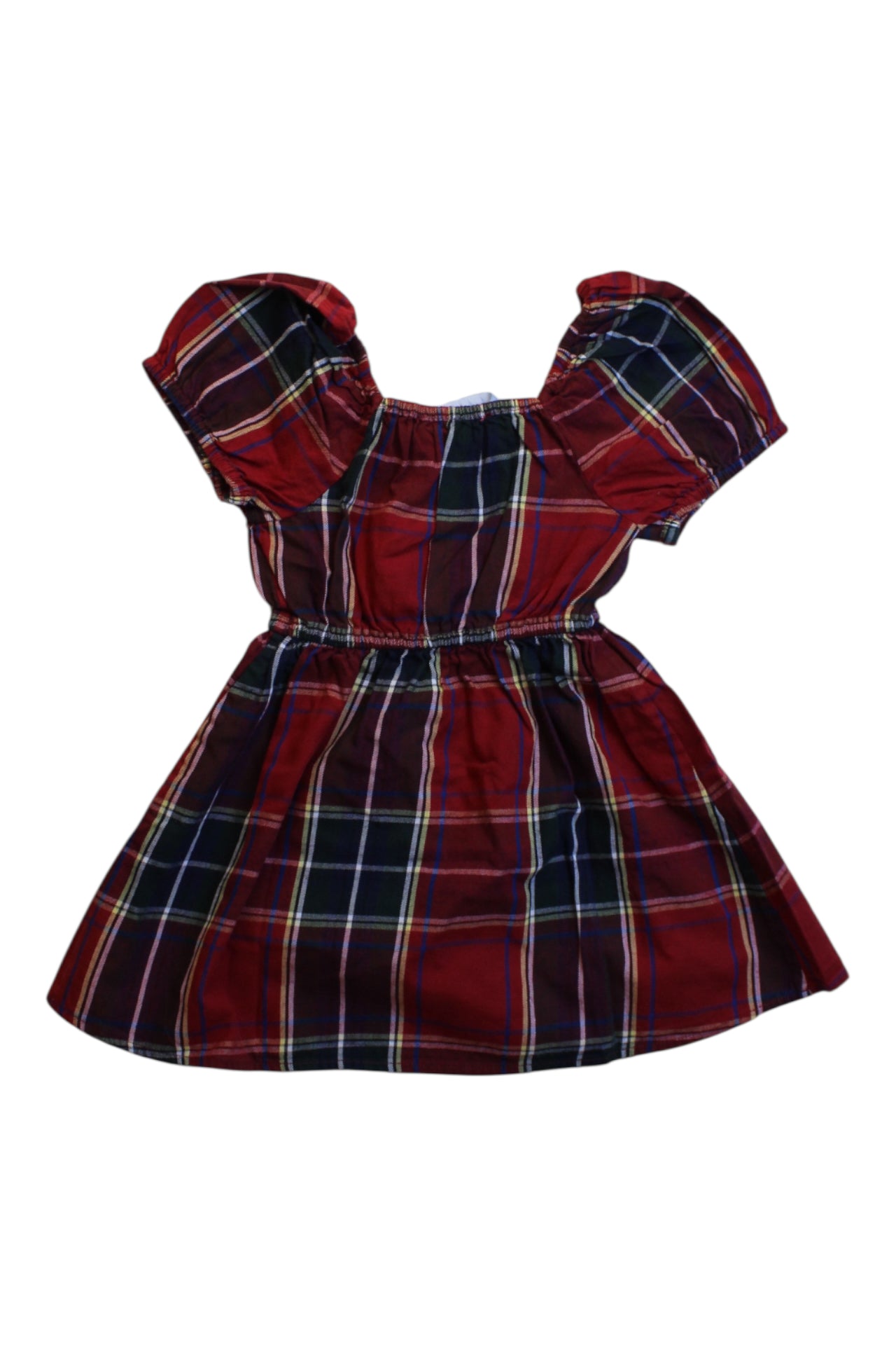 Hill House Plaid Short Sleeve Dress In Size 3T、mySite、g9winljtr