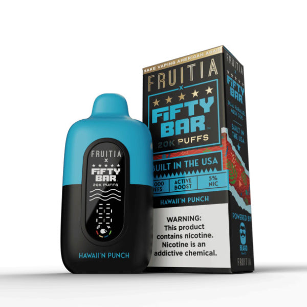 Fifty Bar x Fruitia 20,000 Puffs Disposable、mySite、zt4zffjzw