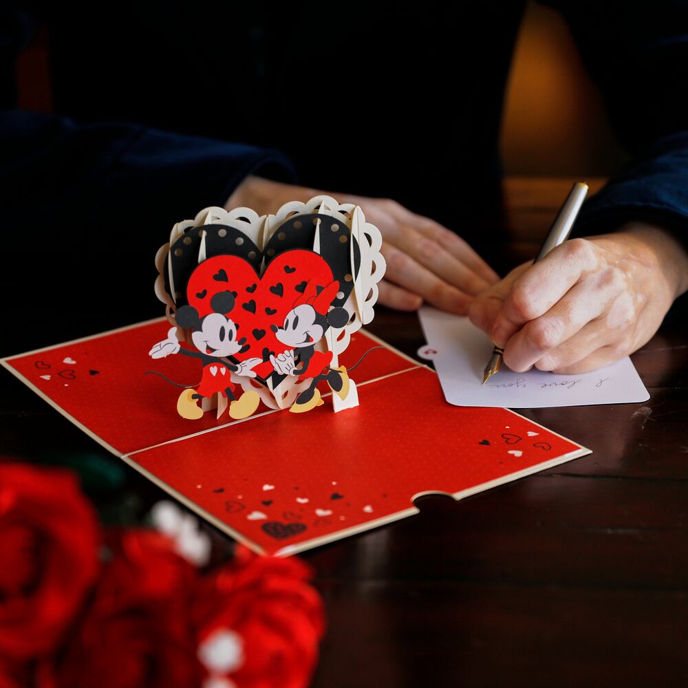 Disney's Mickey & Minnie Everything is Better with You Pop-Up Card、mySite、solidvoid