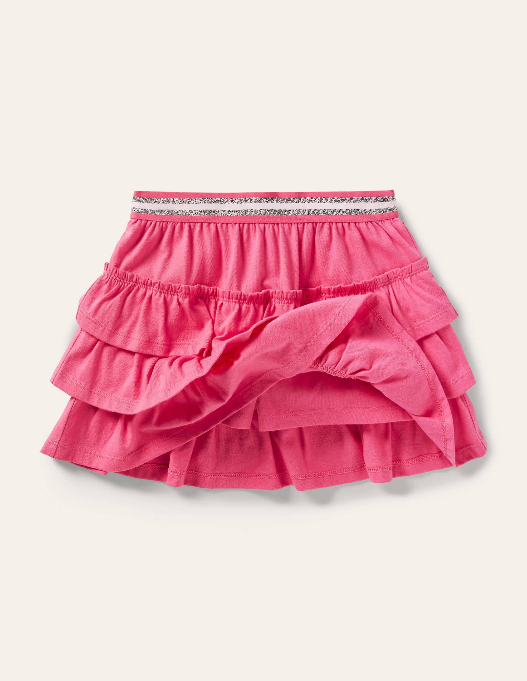  Jersey Ruffle Skort-Bright Camellia Pink、mySite、ashleygrahame