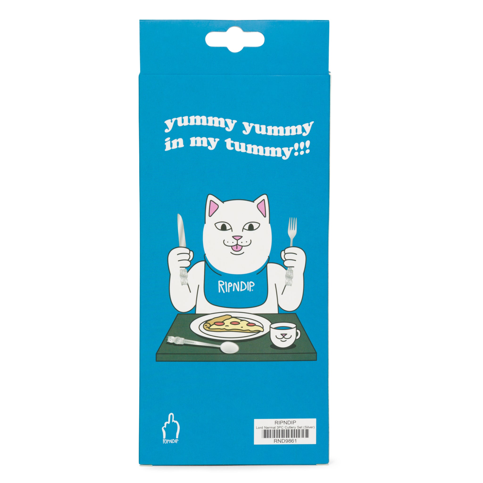  Lord Nermal 3 PC Cutlery Set (Silver)、mySite、merchandisen